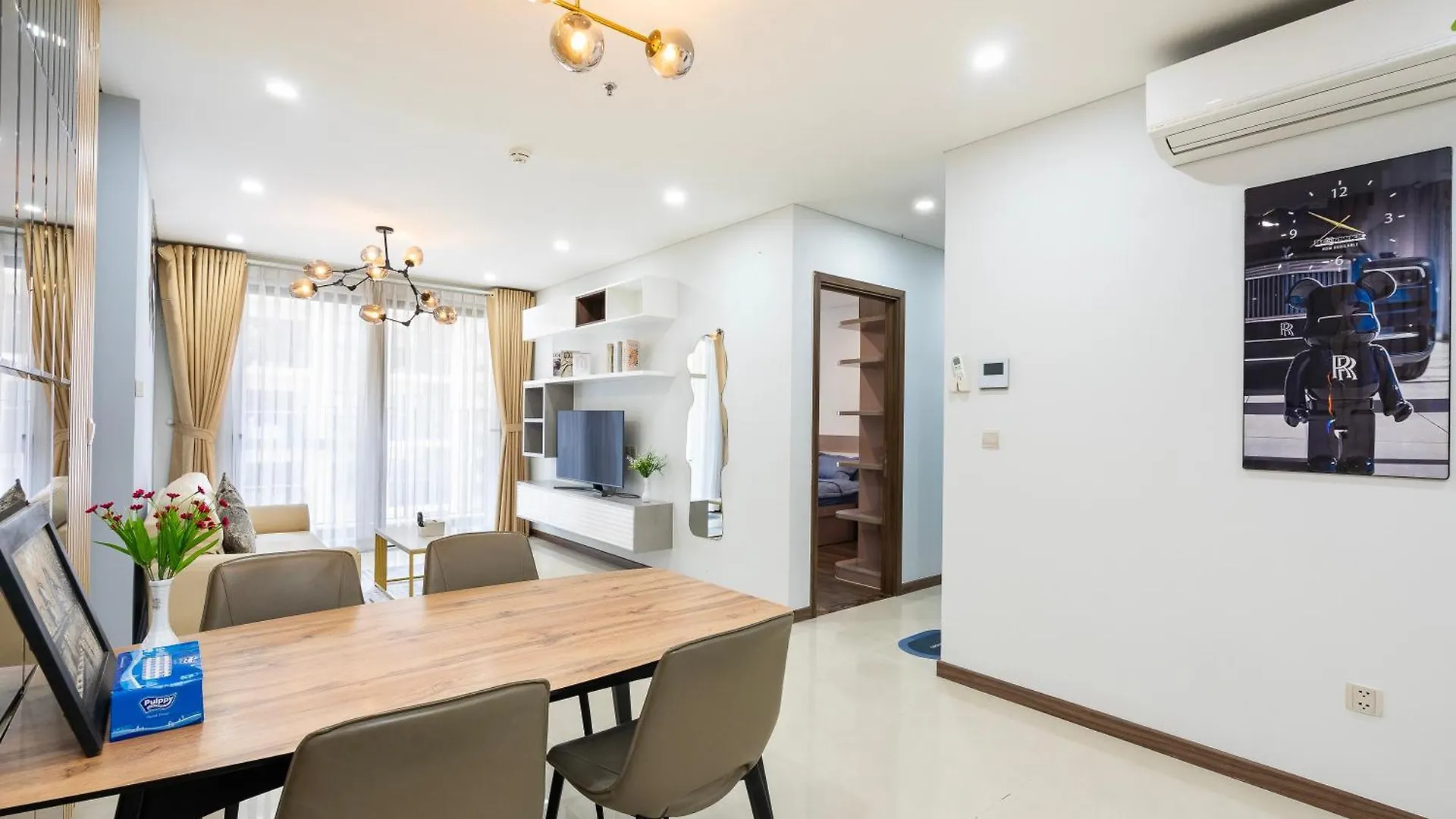 Ni House - Hado Centrosa 2 Phong Ngu Apartment Ho Chi Minh City