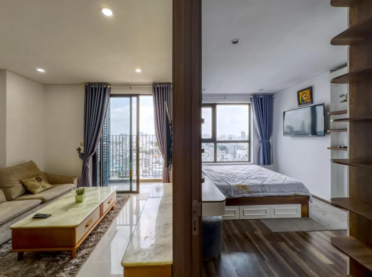 Ni House - Hado Centrosa 2 Phong Ngu Apartman Ho Si Minh-város