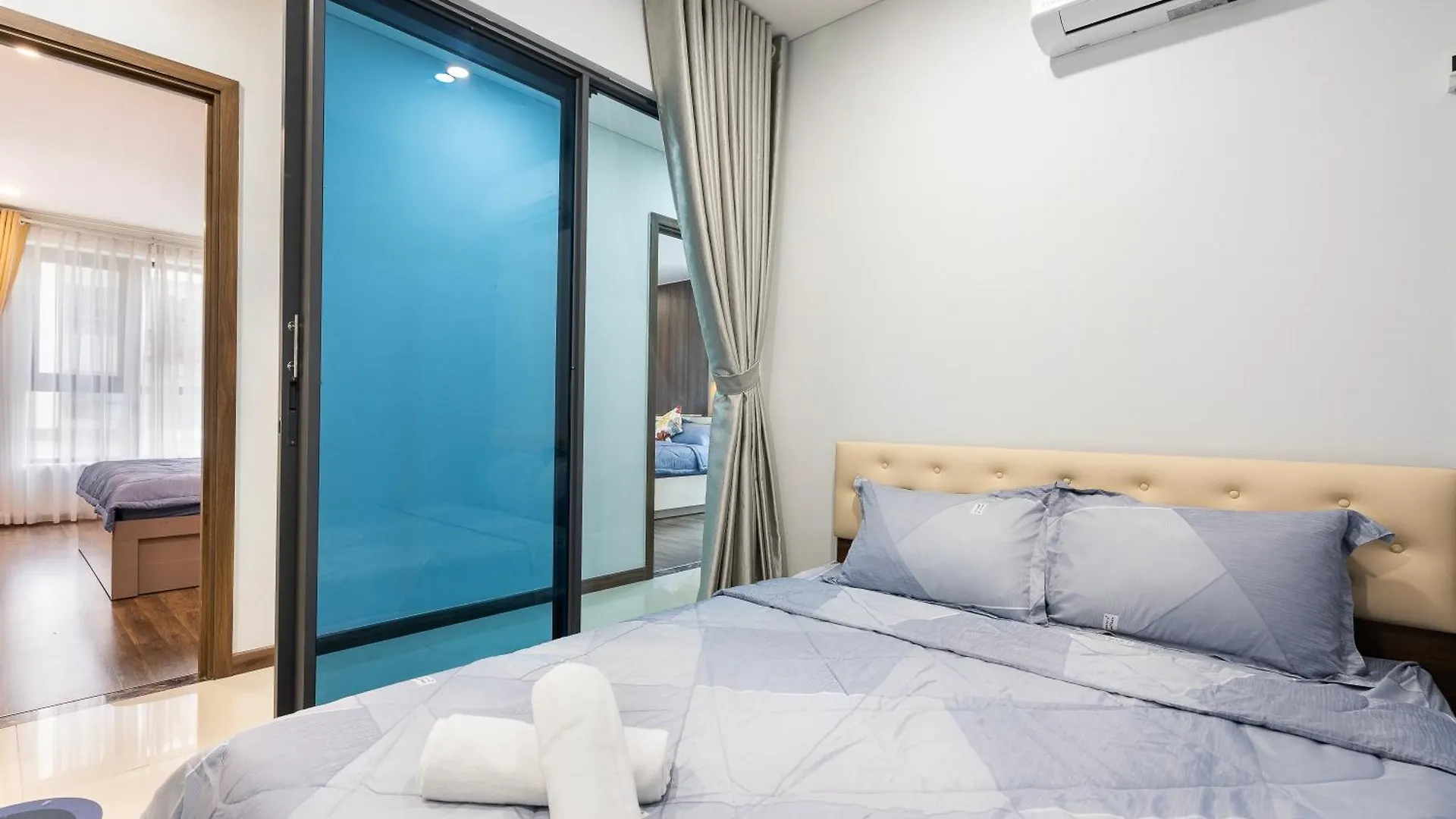 Ni House - Hado Centrosa 2 Phong Ngu Apartman Ho Si Minh-város